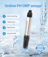 Capteur intelligent de pH/ORP personnalisable OEM, fourni par l'usine, précision 0,02, en alliage 316L/titane, pour la surveillance en ligne de la qualité de l'eau industrielle