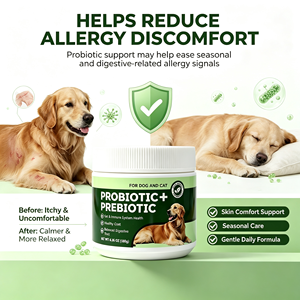 Bifidobacterium Longum Vegano Sin Azúcar OEM para la <span class=keywords><strong>Dermatitis</strong></span> Atópica, Probiótico Anti-Alergias en Tabletas Masticables Suaves - Product Image 2