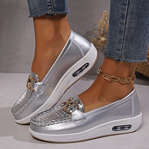 Zapatos Planos de Mujer para Primavera y Otoño, Mocasines Casuales con Hebilla Metálica, Cómodos, Ligeros, para Caminar, Conducir y Actividades al Aire Libre - Product Image 6