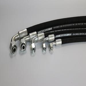 Резиновый гидравлический шланг высокого давления <span class=keywords><strong>5</strong></span>/<span class=keywords><strong>16</strong></span> "Din En 856 4sp 4sh EN853 2SN для промышленного использования от ведущих поставщиков - Product Image 3