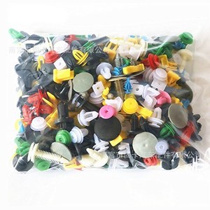 Clips universels mixtes pour automobile, rivets en plastique, vis d'expansion pour réparation de garnitures intérieures de panneaux de porte, 500 pièces - Product Image 1