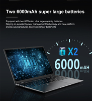 Nouvel Ordinateur Portable Fin 16 Pouces avec 16 Go de RAM, SSD de 128 Go 256 Go 512 Go 1 To, Processeur Intel, Capteur d'Empreintes Digitales et Clavier Rétroéclairé