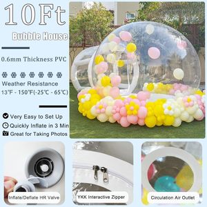Trong suốt Inflatable thư bị trả lại nhà bong bóng Nhà Inflatable Dome bong bóng lều cho trẻ em Đảng - Product Image 2