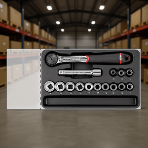 Caja de Almacenamiento de Plástico para Uso en Logística y Almacenes 519/604CA - Product Image 3