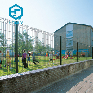 Galvanized Iron Wire <strong>Mesh</strong> Fence Panels Curved Welded Wire <strong>Mesh</strong> with Metal Frame Versatile Outdoor <strong>Security</strong> Barrier - Product Image 6