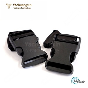 Black Plastic <b>Adjustable</b> Buckle for <b>Strap</b> User-Friendly Design - Product Image 5