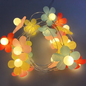 Thời Trang <span class=keywords><strong>LED</strong></span> Đầy Màu Sắc Hoa Dây Đồng Chuỗi Ánh Sáng Cho Giáng Sinh Trang Trí Kỳ Nghỉ Đảng Tổ Chức Sự Kiện Phòng Cưới Bầu Không Khí - Product Image 1