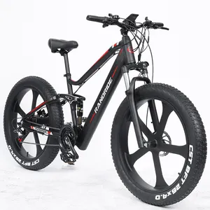 Warehouse Ready Stock YX90M Electric Bike 1000w 26inch Fat Tire E-bike 500W Electric Bicycle EU USA Adult Fatbike 45km/h 48V