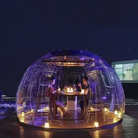 Casa de burbujas para pareja romántica, calidad perfecta, Popular, a prueba de agua, cita, descanso, visualización