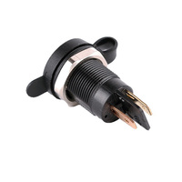 Prise allume-cigare DIN Hella mâle/femelle en ABS pour voiture, moto, adaptateur marin 12/24V