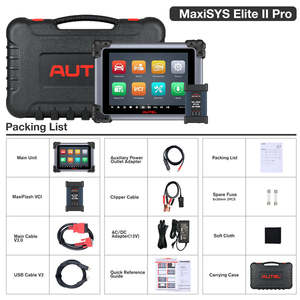 2024 Autel Maxisys Elite II PRO eliteii eliteii như Ultra ms908s <span class=keywords><strong>j2534</strong></span> Công cụ lập trình lại có thể FD & làm IP thông minh công cụ chẩn đoán - Product Image 6