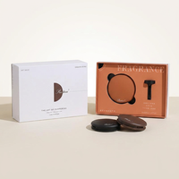 Diffuseur de parfum magnétique pour grille d'aération de voiture, rechargeable, avec logo personnalisé