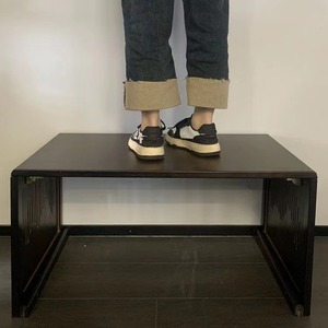 New Chinese style Zen-inspired bay window <b>table</b>, home use, tatami-style <b>folding</b> Zen-inspired <b>small</b> tea <b>table</b>, floor-standing or - Product Image 3