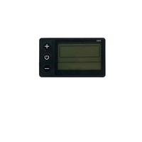 Baijia 24V/36V/48V LCD-S866 Modern Alüminyum Ekran Elektrikli Scooter E-Bisiklet Su Geçirmez Kolay Kurulum