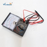 Digital Multimeter Handheld Voltage Current Resistance Tester Physics Experiment Tool