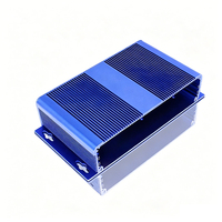 Boîtier en aluminium usiné CNC OEM, boîtier en aluminium extrudé sur mesure pour l'électronique et les équipements industriels