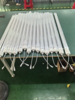 LED lampu tumbuh spektrum penuh tumbuh lampu untuk tanaman dalam ruangan pertumbuhan cepat dengan Samsung 3ft 2ft T8 tabung Led tumbuh cahaya untuk bunga