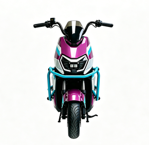 Moto électrique puissante Jiuyang 72V 3000W haute vitesse avec barre de protection, pare-chocs et pare-brise pour livraison et usage adulte - Product Image 6
