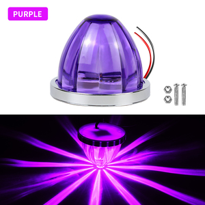 Luce Laterale a LED Ambra 9-30V per Camion, Lente AS, Alloggiamento in ABS, Lampada Universale per Camion - Product Image 5