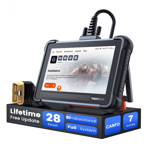 THINKSCAN 672 Professional Car Diagnostic Tool CANFD Bi-directional 28 Reset IMMO Full System Free Auto Obd2 Automotive Scanners