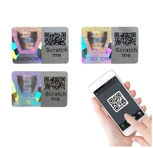 Holographic Sticker Paper Flexography Adhesive Waterproof Rainbow Overlay Clear Cold Laminating Film <b>Sheet</b> - Product Image 2