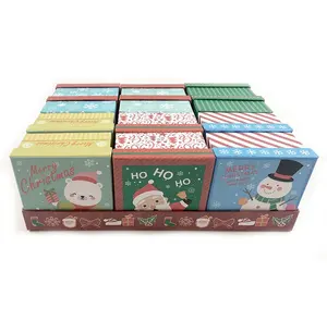 Fabrikant Aangepaste Decoratieve Milieuvriendelijke Kleine Snoep Verpakking Papier Box Set Kerst Cracker Geschenkdoos