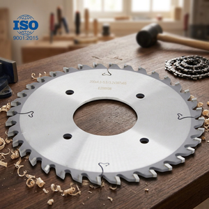 Disque de scie circulaire TCT industriel et professionnel en acier pressé à chaud pour machine à découper le bois, le contreplaqué et le MDF – Vente en gros - Product Image 1