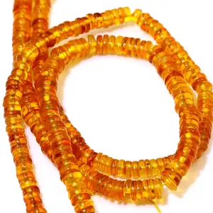 Diskon Besar Harga Batu Karat Manik-manik Amber Potong Brilian Bulat Harga