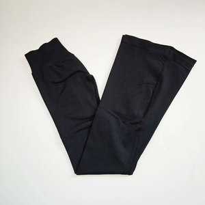 5482 <span class=keywords><strong>Leggings</strong></span> de yoga évasés pour femme, doux, taille haute, effet ventre plat, coupe <span class=keywords><strong>bootcut</strong></span>, sans couture, pour l'entraînement - Product Image 3