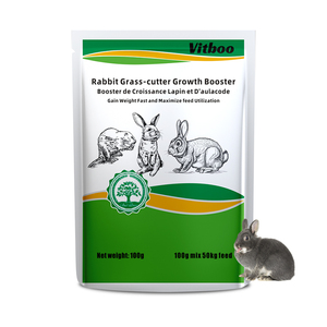 Logo personalizzato coniglio Booster integratore alimentare completo con multivitaminici minerali e probiotici per coniglio e cavia - Product Image 1