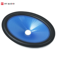 Accessoires pour enceintes de scène HY AUDIO, taille du col 26,5 mm, enceinte auto avec cône en carbone, bord en caoutchouc 6*9, cône en plastique injecté.