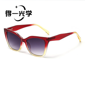 Cat Eye <b>Sunglasses</b> Black UV400 Women's Fashion Sun Glasses - Product Image 3