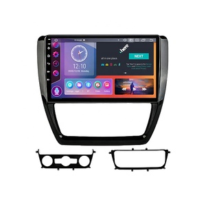 Lecteur DVD de voiture Android à écran tactile Carplay Multimédia Audio stéréo de voiture pour VW <span class=keywords><strong>Volkswagen</strong></span> Jetta <span class=keywords><strong>6</strong></span> Sagitar <span class=keywords><strong>Bora</strong></span> 2011-2018 - Product Image 1