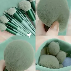 13pcs Soft Fluffy Makeup Brush Set for Foundation Blush Powder Eyeshadow Kabuki Blending - Product Image 5
