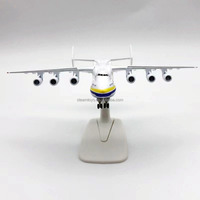 Modèle de simulation d'avion de transport Antonov An-225 Mriya de l'Union Soviétique en alliage, modèle d'exposition scientifique AN225