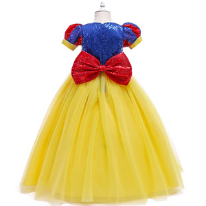 Ragazze Deluxe <span class=keywords><strong>biancaneve</strong></span> <span class=keywords><strong>Costume</strong></span> abiti da principessa costumi festa <span class=keywords><strong>di</strong></span> compleanno <span class=keywords><strong>Costume</strong></span> <span class=keywords><strong>di</strong></span> Halloween Cosplay Dress up per bambine - Product Image 3