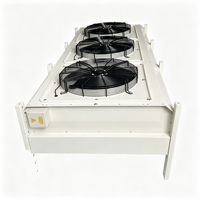 Condensador de Aire de Placa Plana Vltherm Industrial, Tipo Seco, con Ventilador AC/EC, Enfriado por Aire, 380V-480V 50-60Hz, Rango de Temperatura -30~60°C