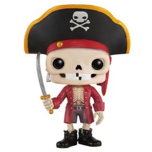 Movie Pirates Caribbean 258 JOLLY ROGER Action Figure Toys Vinyl Figurine PVC Doll Collection Model Gift Wholesale