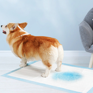 Almohadillas biodegradables personalizadas OEM ODM para cachorros y mascotas, almohadillas para orinar para perros de carbón rosa a prueba de fugas con materiales de savia de papel de Bambú - Product Image 6