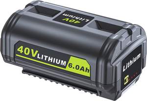 Replacement <b>Battery</b> for Ryobi 40V Li-ion OP4060 OP4040 OP4026 OP4030 OP4050 Compatible with Ryobi Collection Cordless Tools - Product Image 2