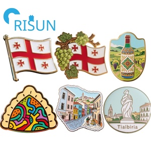 Metal personalizado Tbilisi <span class=keywords><strong>Georgia</strong></span> viaje recuerdo <span class=keywords><strong>Georgia</strong></span> país bandera mapa emblema nacional broche insignia regalo I Love <span class=keywords><strong>Georgia</strong></span> insignia Pin - Product Image 1