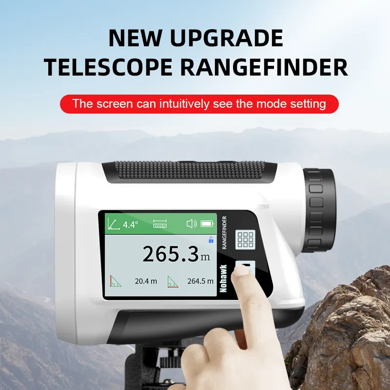 Laser Rangefinder cầm tay Độ chính xác cao điện tử cai trị đo khoảng cách Golf Laser phạm vi Finder
