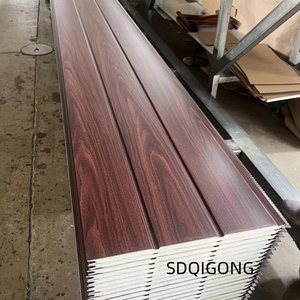 16 мм полиуретановая композитная панель, металлическая сэндвич-панель, металлическая резная доска для внешней стены - Product Image 2