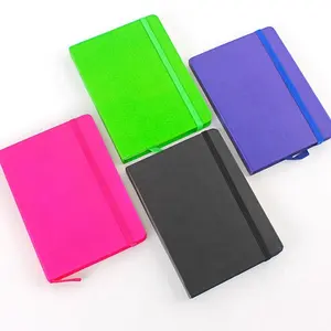 Promotionele Note Pad Elastische Notebook Custom Journal Boek Afdrukken