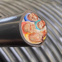 Cable de Soldadura AWG 1/0 2/0 3/0 4/0 H01N2-E, Conductor de Cobre Flexible con Aislamiento de PVC de 10 mm para Uso en Construcción