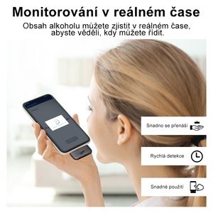 Werkseitig anpassbarer tragbarer Mini-USB-C-Alkohol tester Alkohol tester für Telefone - Product Image 5