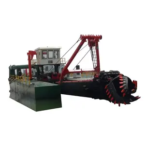 Full Hydraulic Sand Dredging Mining Equipment for Sale with Famous Brand Engine