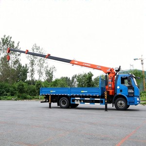 Camion grue télescopique FAW JH6 10 tonnes 12 tonnes 4x2 à flèche droite pour levage lourd - Product Image 4