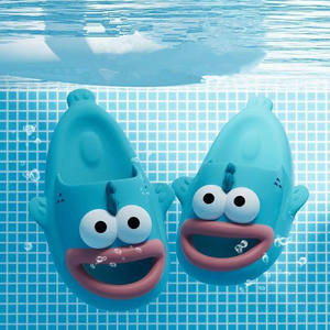 <span class=keywords><strong>Anime</strong></span> xấu xí cá hangyodon Dép sanrios Kawaii Phụ nữ mùa hè chống trượt hộ gia đình outwear dày duy nhất Dép lễ hội Quà Tặng - Product Image 1