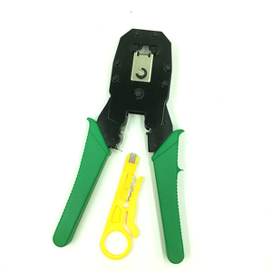 Alicates para cables de red, pelacables, crimpador + probador profesional RJ45 RJ11 RJ12 CAT5 UTP LAN - Product Image 5